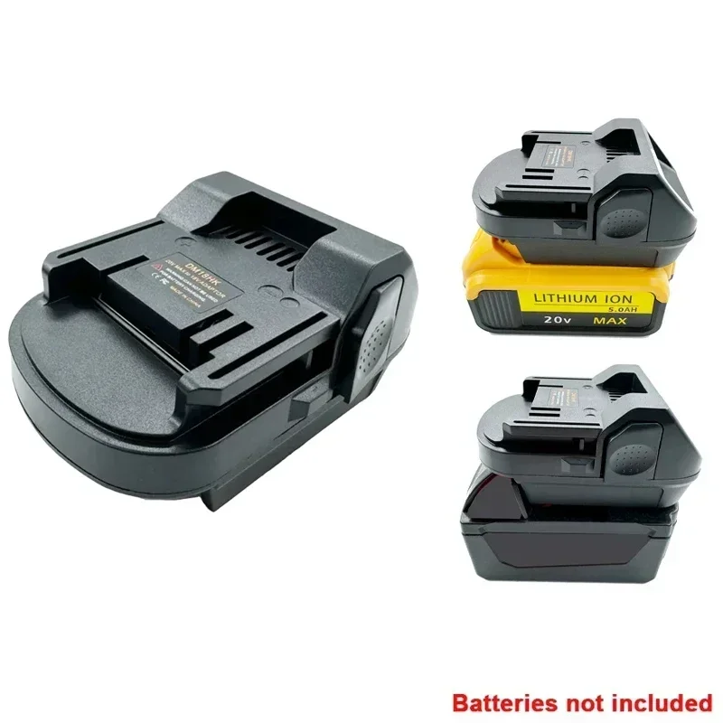 

DM18HK Battery Adapter for Milwaukee for Dewalt 18V 20V Battery Convert To for Hitachi/Hikoki 18V Li-ion Battery Power Tool