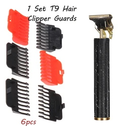 1 Set T9 Hair Clipper Guards Guide Combs Trimmer Cutting Guides Styling Tools Attachment Compatible 1.5/ 2/ 3/ 4/ 6/ 9mm