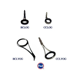 Original Fuji Guide LY and L Stainless Steel Deep Expressed Frame for Fresh Water Light Salt Lure and Boat Fishing Rod