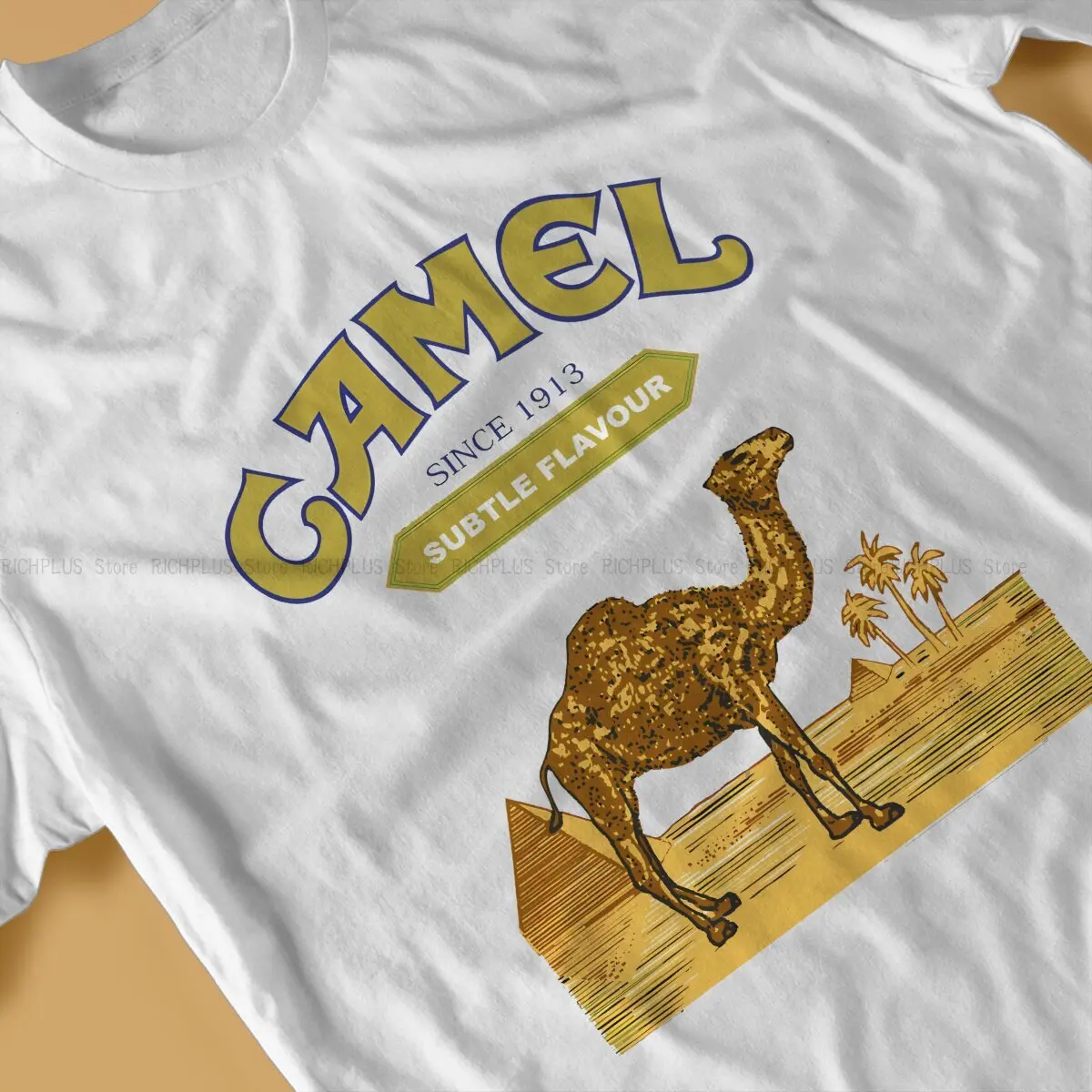 Camel Cigarettes Best Seller Men TShirt Camel Crewneck Short Sleeve Polyester T Shirt Humor Gift Idea