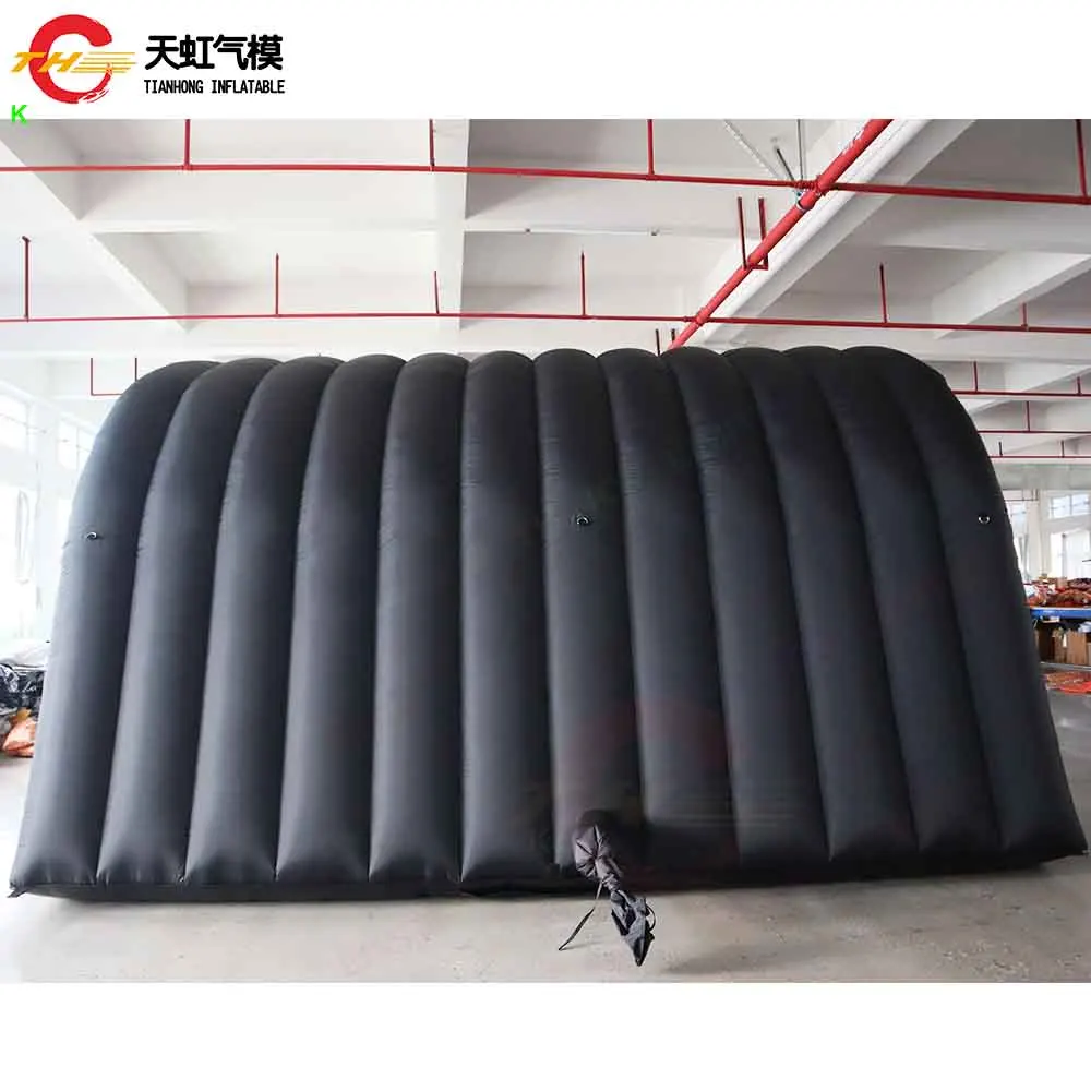 Fast Ship Colorful Inflatable Tunnel Tent with Blower Air Blow Up Inflatable Lawn Tent for Party Events