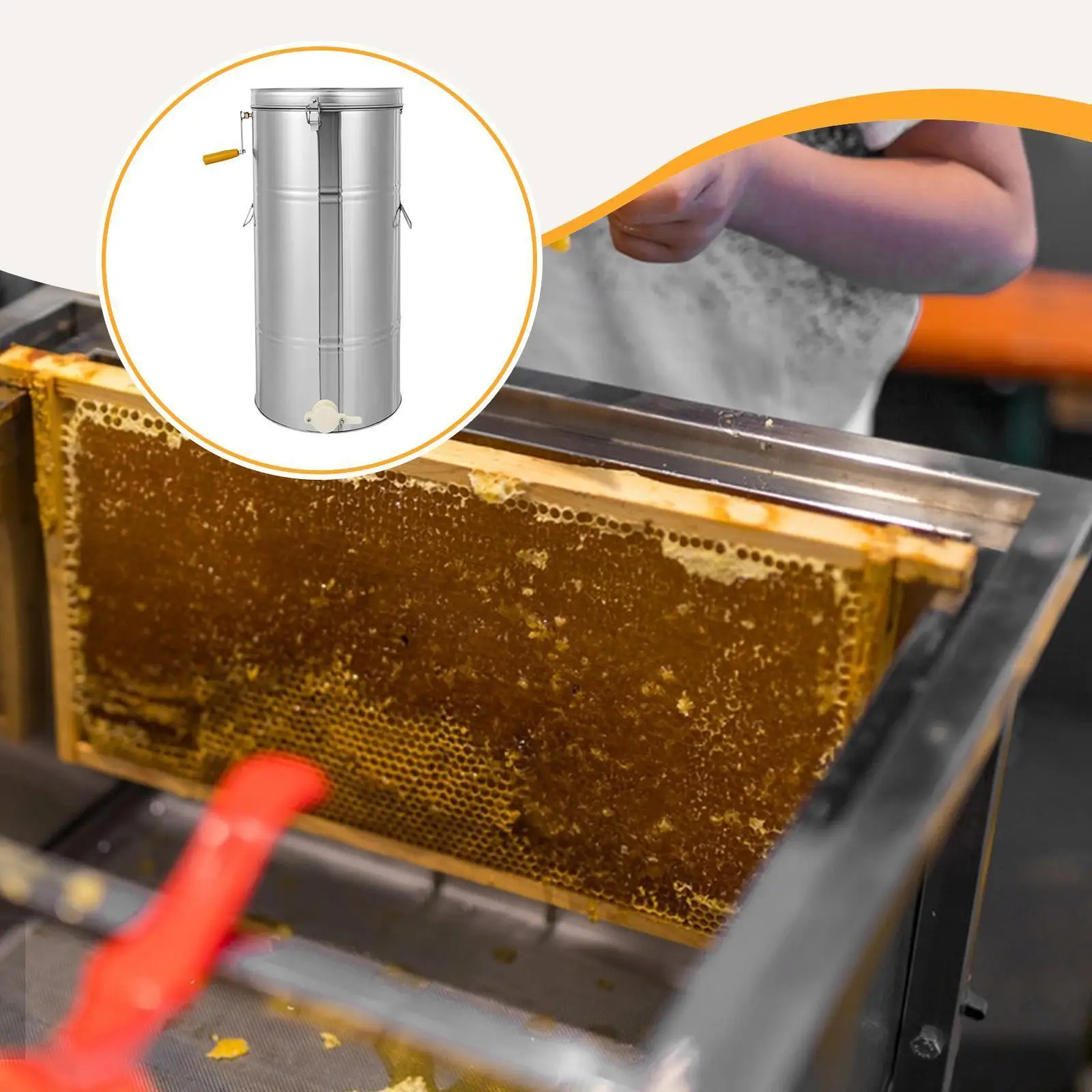 

Ручная машина для извлечения меда, оборудование для пчеловодства, пчеловод, хобби, экстракция пчеловодства для дома, дома, улицы, фермерского магазина