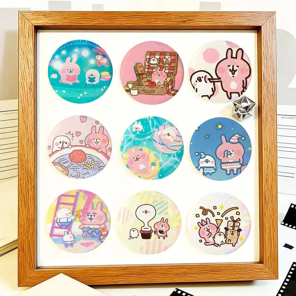 K-KANAHEI Kawaii Round Badges Can Be Used To Decorate Clothes And Backpack Pins