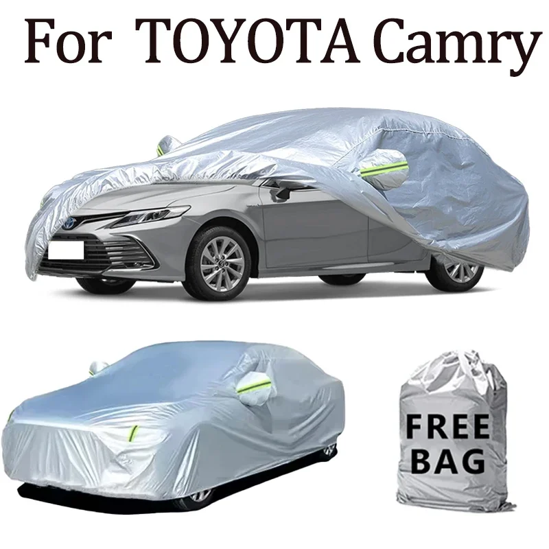 

For TOYOTA Camry Car Cover Outdoor Protection Covers Snow Sunshade Waterproof Dustoroof Exterior Uv Car Accessones