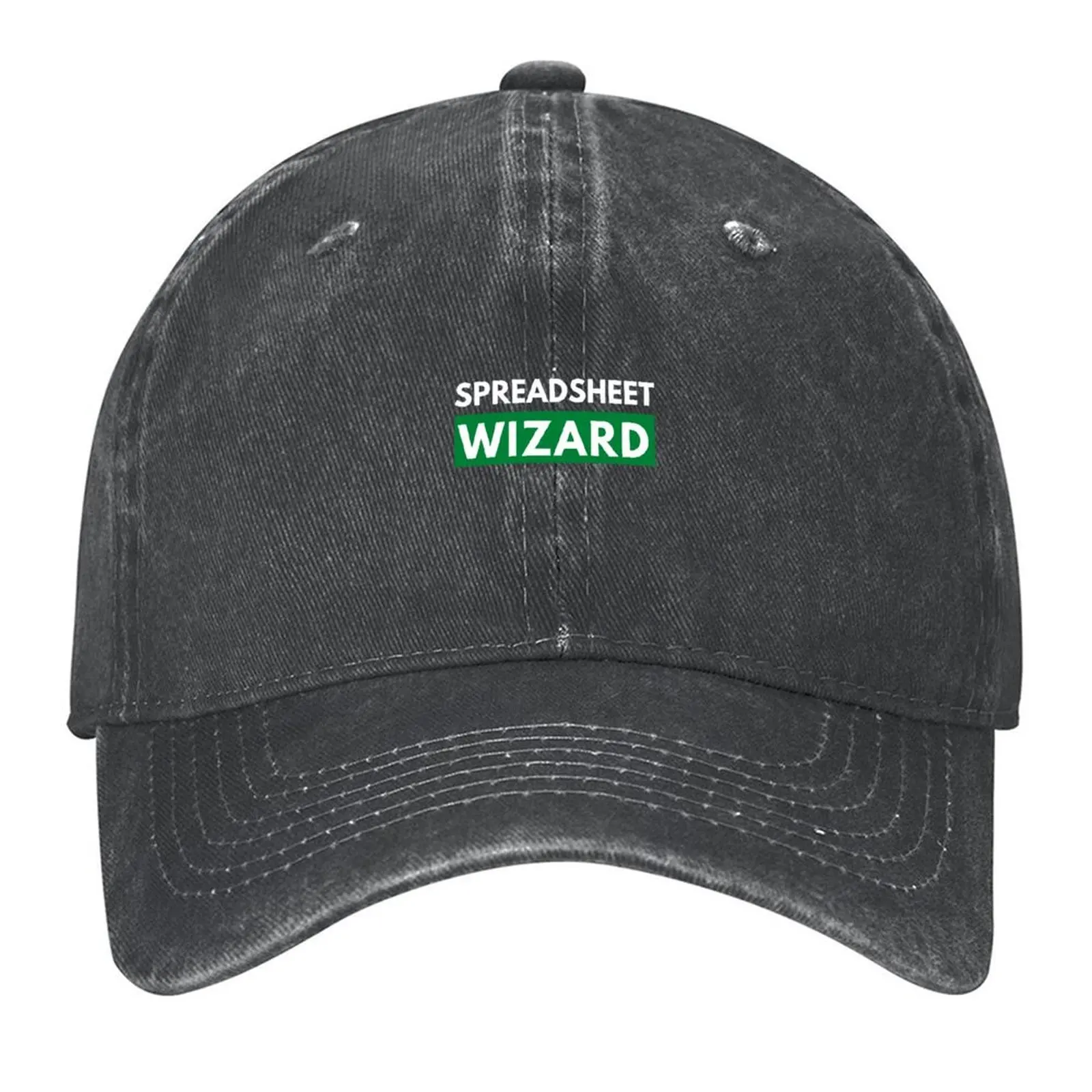 

2026 Spreadsheet Wizard, I Excel In Spreadsheets Baseball Cap Hood Tea Hat Rave Fashionable Caps For Women Men's