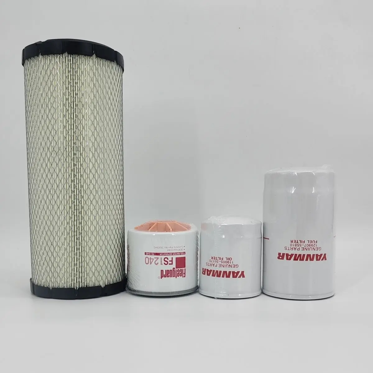 

For Fuel Filter Yanmar Engine 4TNV88 4TNV94 4TNV98 Excavator Oil Air Diesel Filter Excavator Parts Hot Sale