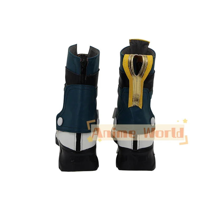ผลกระทบ Honkai 3rd Durandal Battlesuit Reign Solaris คอสเพลย์ Prop อะนิเมะรองเท้าหนัง PU Custom Made