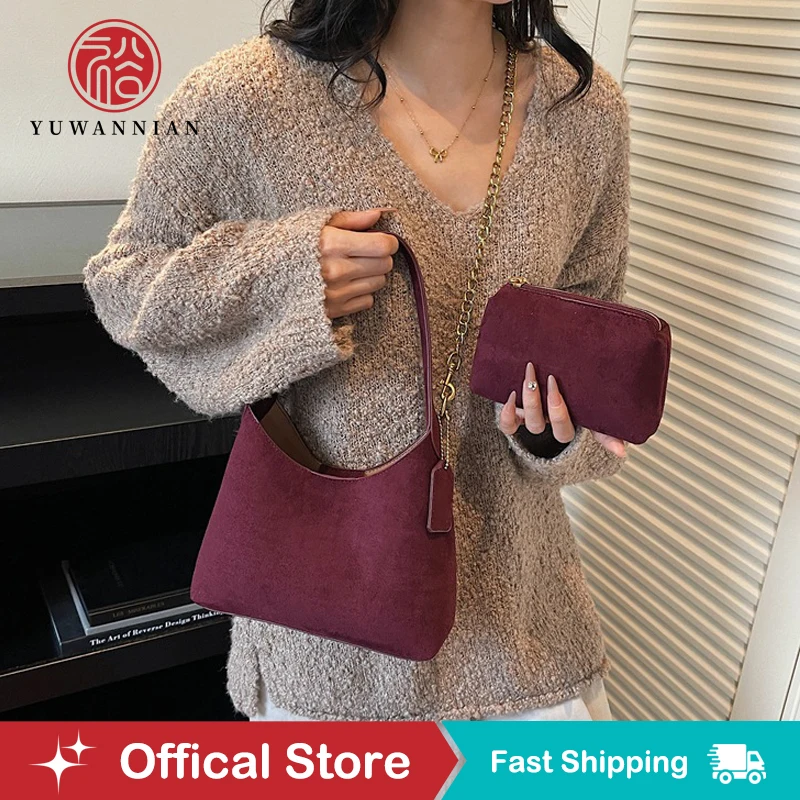 25 fall&winter Women's Satchel Handbag, Elegant Plain Design Casual Shoulder Bag, Perfect for Daily Use & Special Occasions
