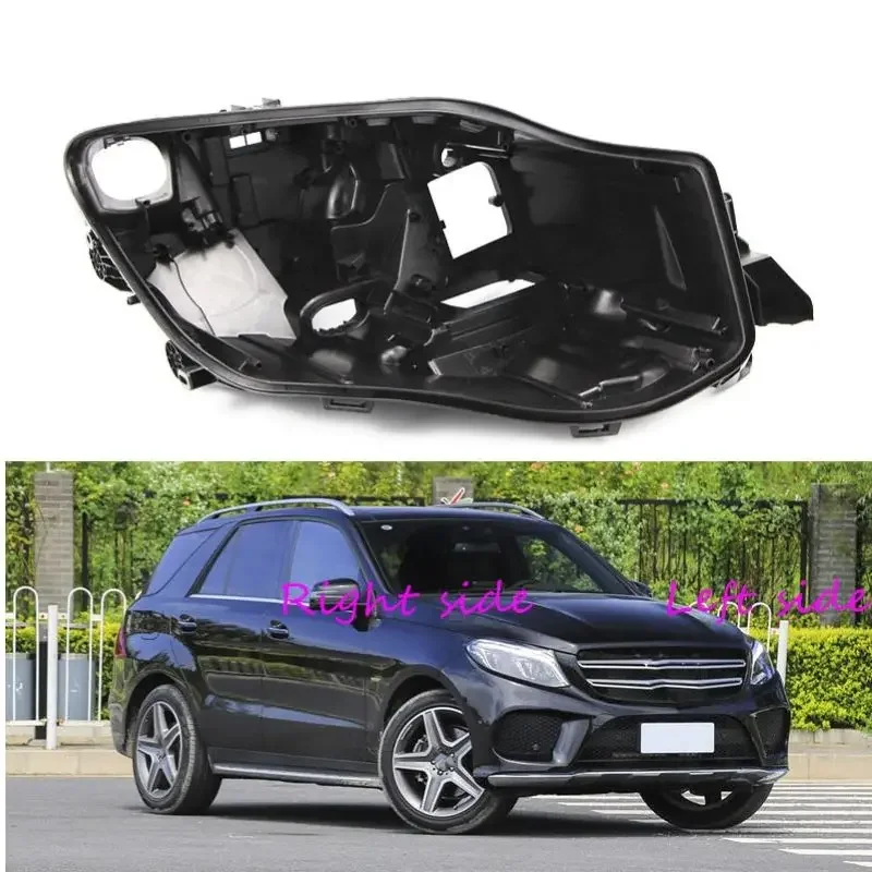 

Headlight base for Mercedes Benz GLE w292 2015 2016 2017 2018 2019 headlamp house car rear base front auto headlight back House