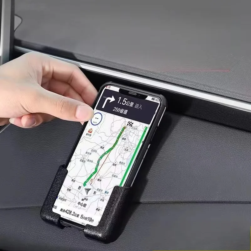 Universal Car Phone Holder Self-Adhesive Dashboard Phone Mount Mobile Phone Holder Navigation Support GPS Stand Bracket Car Rack