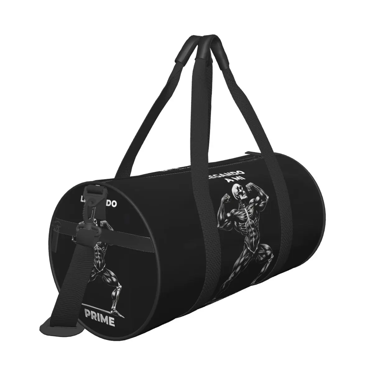 Scheletro Muscolo Bodybuilding Sollevamento Borse sportive Bagagli Borsa da palestra Accessori da palestra Novità Borse Coppia Borsa da fitness Oxford