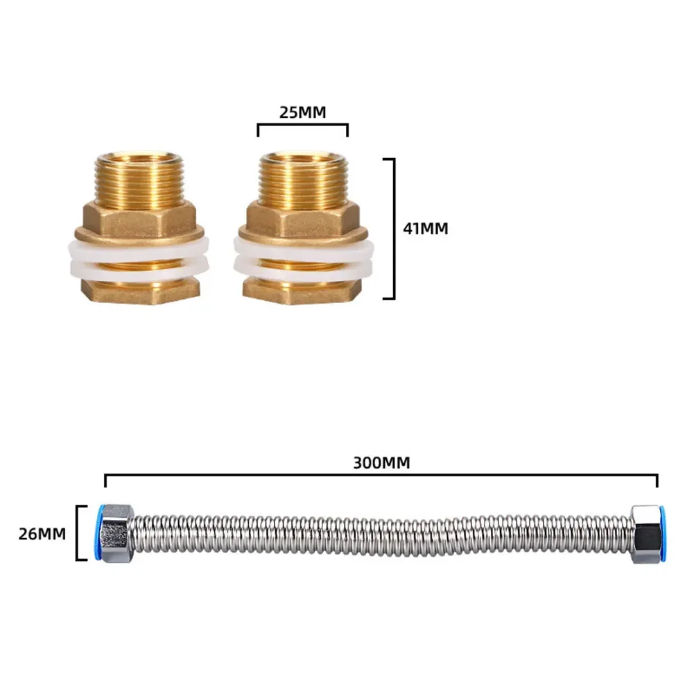 Rainwater Collection Water Tank Connector Irrigation Connectors Connectors For Irrigation Systems Water Tank Connector As Shown