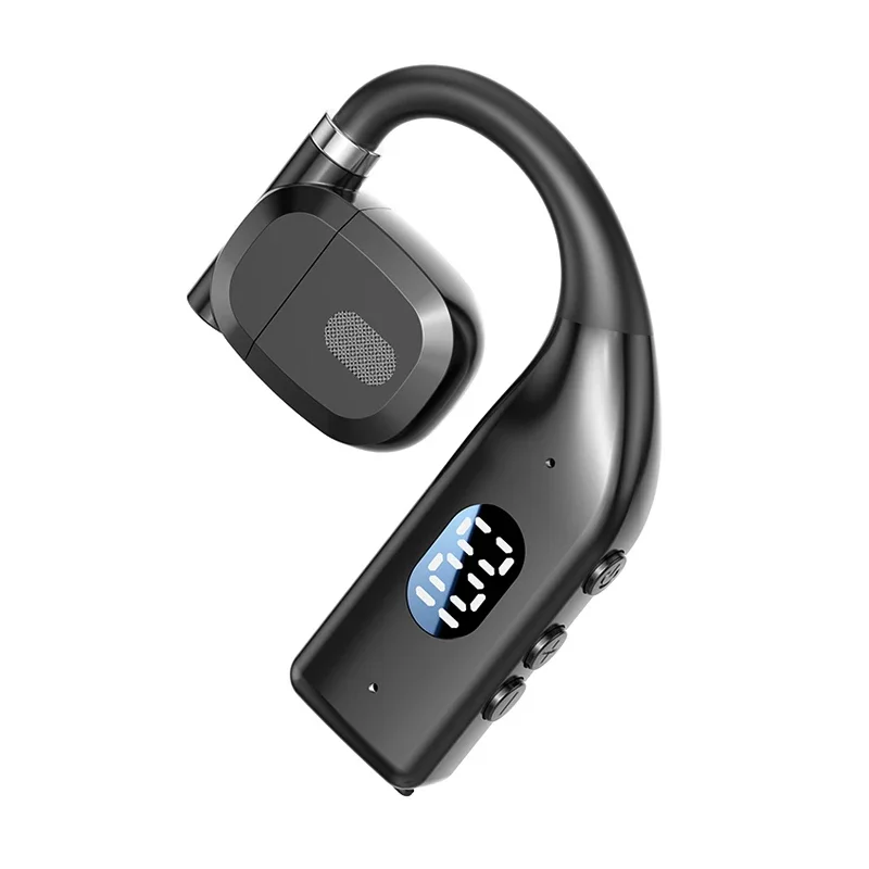 سماعات بلوتوث لاسلكية سماعات توصيل الهواء مع ميكروفون يدوي إلغاء الضوضاء سماعة للقيادة Audifonos