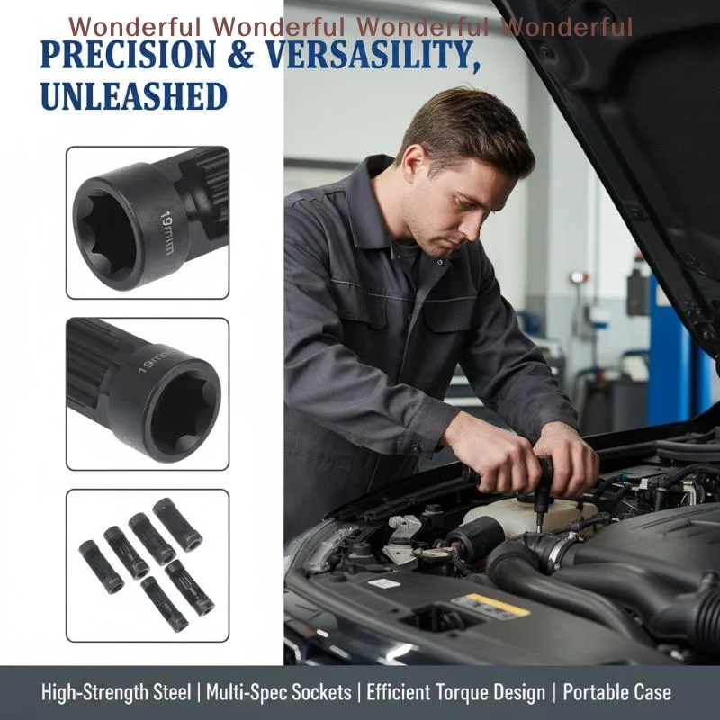 

Universal Car Suspension Strut Socket 16-24mm Nut Remover Tool for Fast Locking Nut Removal in Garage or Workshop