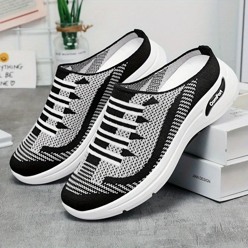 Women Slippers Mesh Sandals Women's Shoes  Lightweight Wedges Slippers Slides For Ladies New Arrival