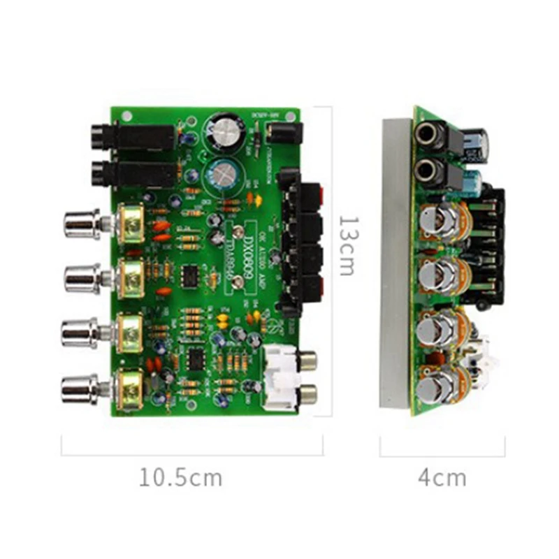 2X 40W+40W TDA8944 Stereo Audio Amplifier Board Digital Microphone Amplifier Car Amp Tone Control Speaker Amplifier