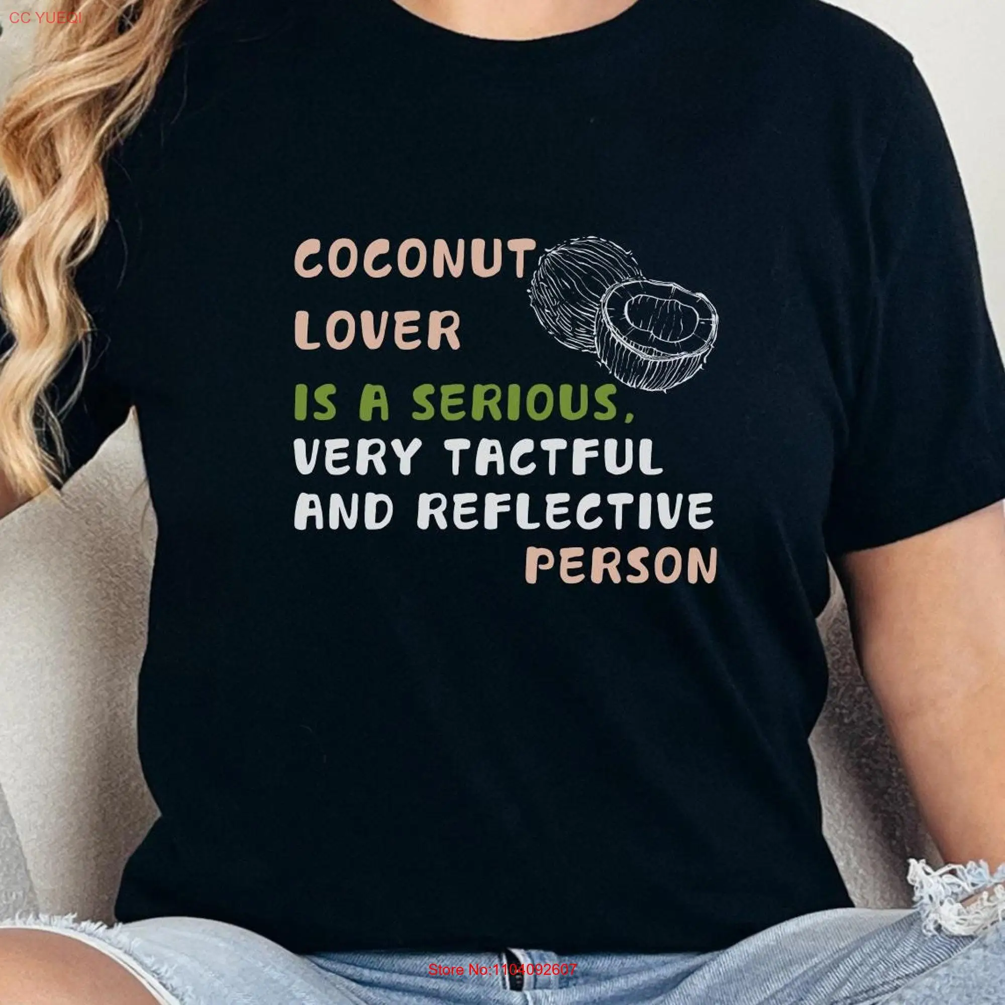 Fruit Horoscope T Shirt Coconut Zodiac Lovers Girl Fall Vibes Fruitful long or short sleeves