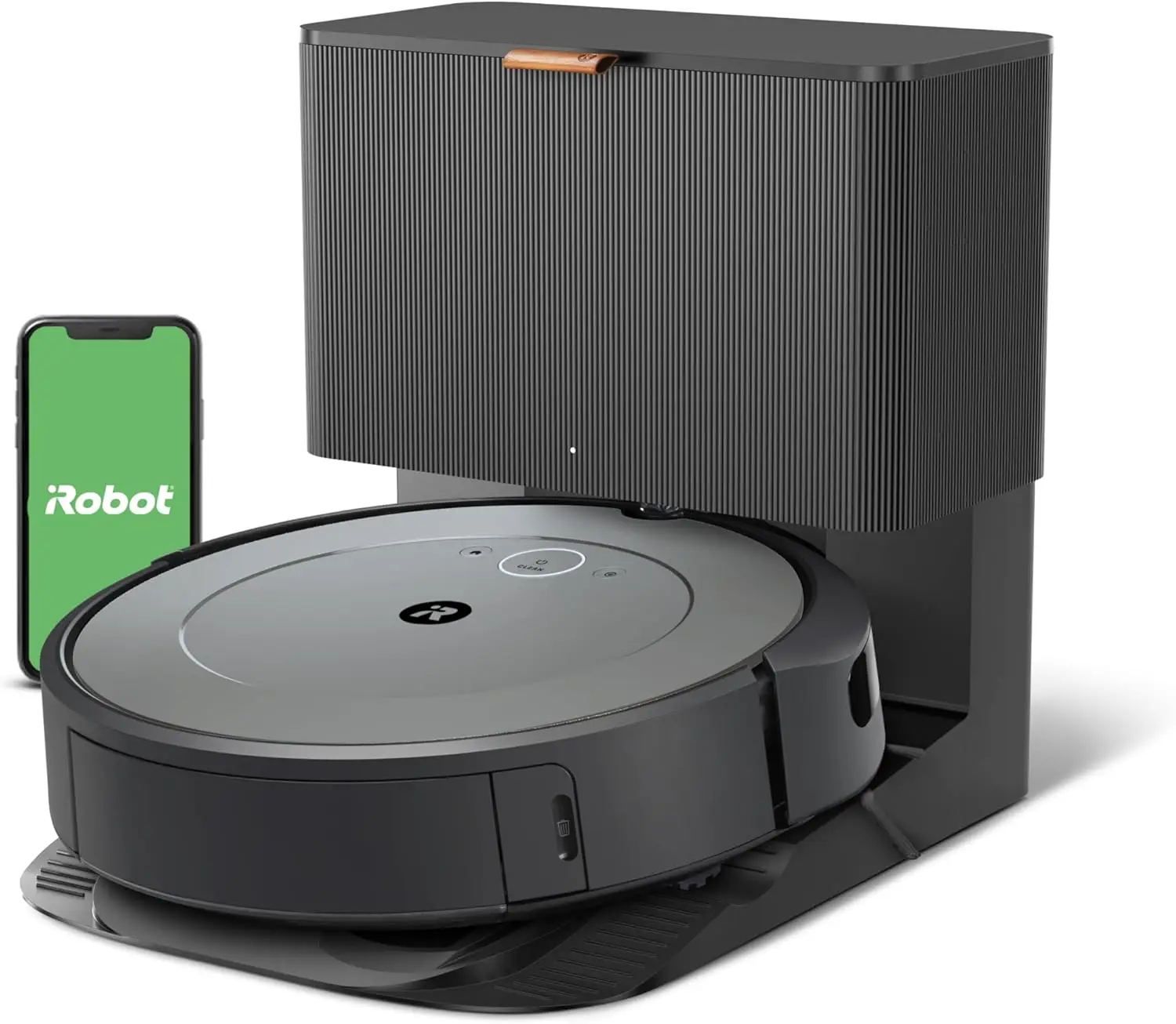 iRobot Roomba i3+ EVO (3554) Robot odkurzający - samopróżniający do 60-dniowego czyszczenia pomieszczeń z inteligentnym mapowaniem, kompatybilny z