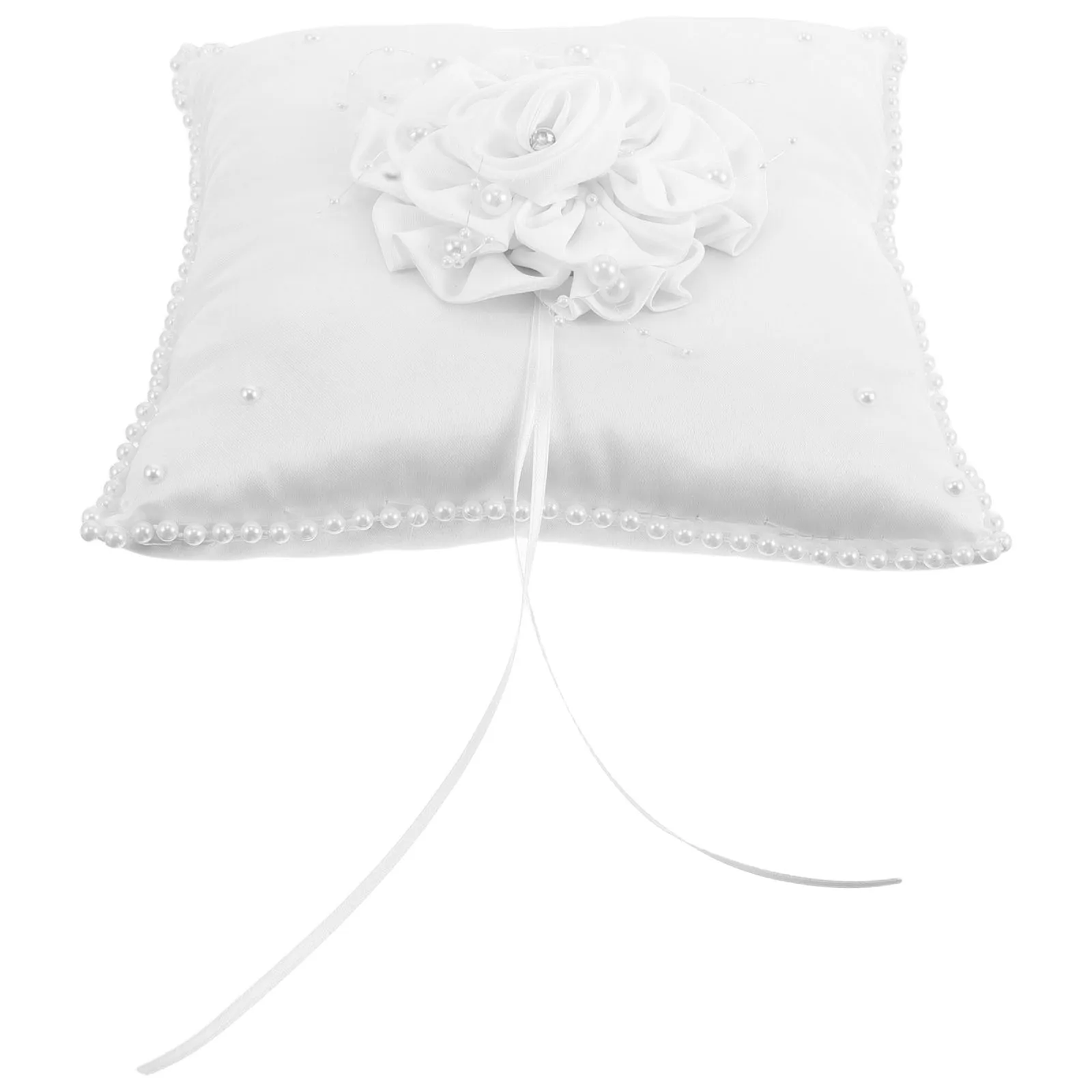 

Elegant Wedding Ring Pillow Cushion Beach Ceremony Holder Prop Ring Ceremony Supplies For Photography
