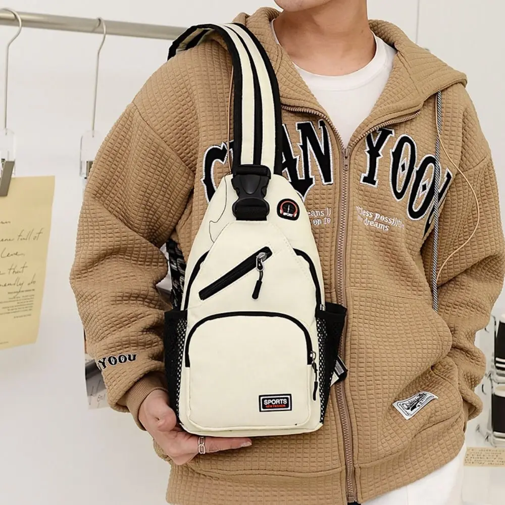 กันน้ําOxfordกระเป๋าสะพายปรับสายคล้องCrossbodyกระเป๋าMulti-Functionalขนาดใหญ่ความจุกระเป๋าเป้สะพายหลังผู้หญิงผู้ชาย