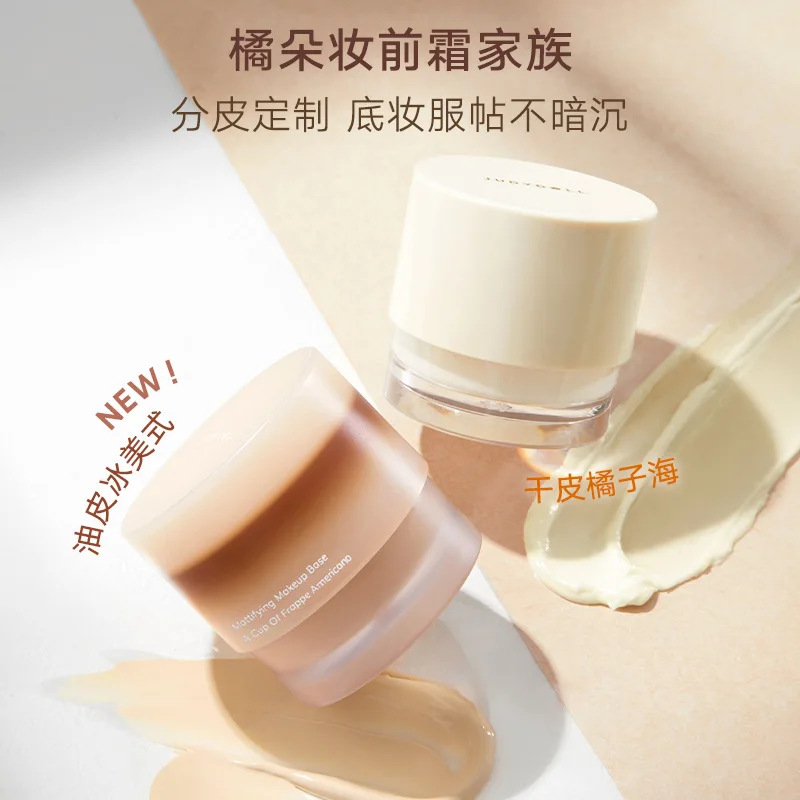 Judydoll Orange Sea Pre Makeup Cream Ice American Pre Makeup Emulsion Skin Moisturizing Moisture Isolating Makeup