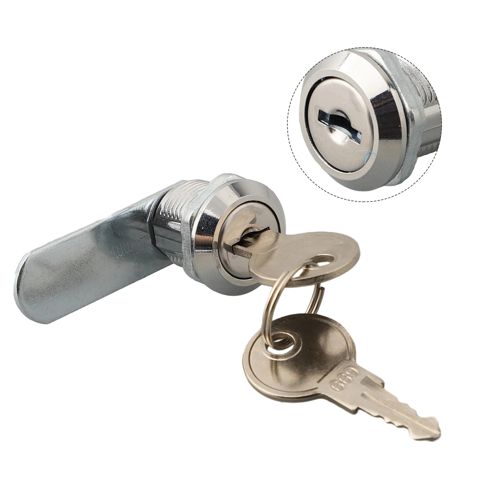 16/20/25/30mm Cam Cylinder Locks Door Cabinet Mailbox Padlock Drawer Cupboard Box Lock With Iron Key For Furniture Hardware