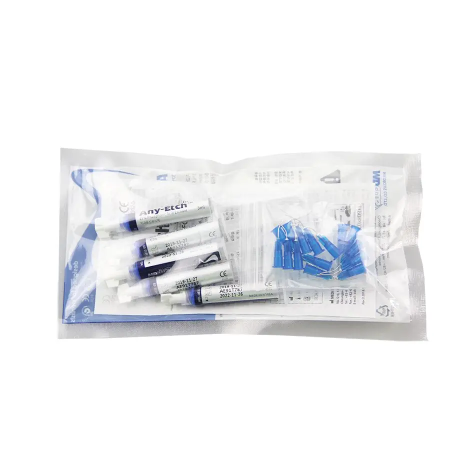 Dentistry 37% Phosphoric Acid Acid Etchant 3ml Phosphoric Acid Etchant Gel Dentin Enamel Ortho Restorative Bond Adhesive Syringe
