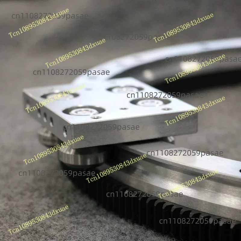 High Precision Circular Toothed Ring Guide Circulating Conveying System 800 Diameter V-Rack Guide Circular Arc Guide