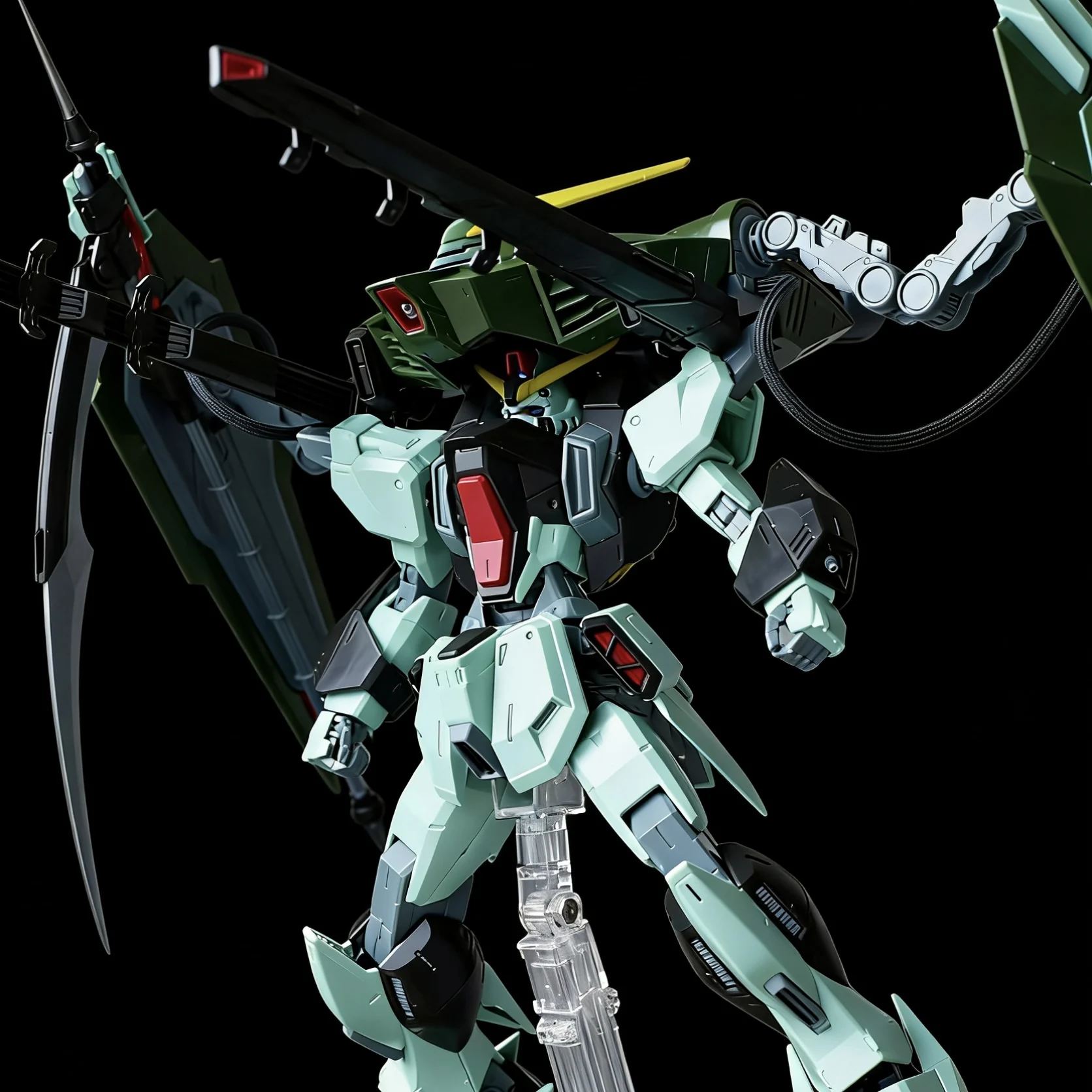 CEMA Model 1/100 FM GAT-X252 Forbidden Assembly Model Kits Anime Action Figure Moveable Robot Plastic Model Gifts Toys