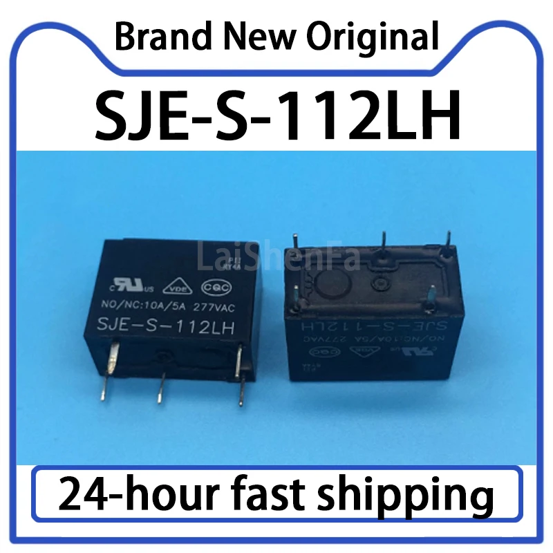 5 قطعة SJE-S-112LH 12 فولت التتابع 5 دبوس 10A-5A المخزون الأصلي
