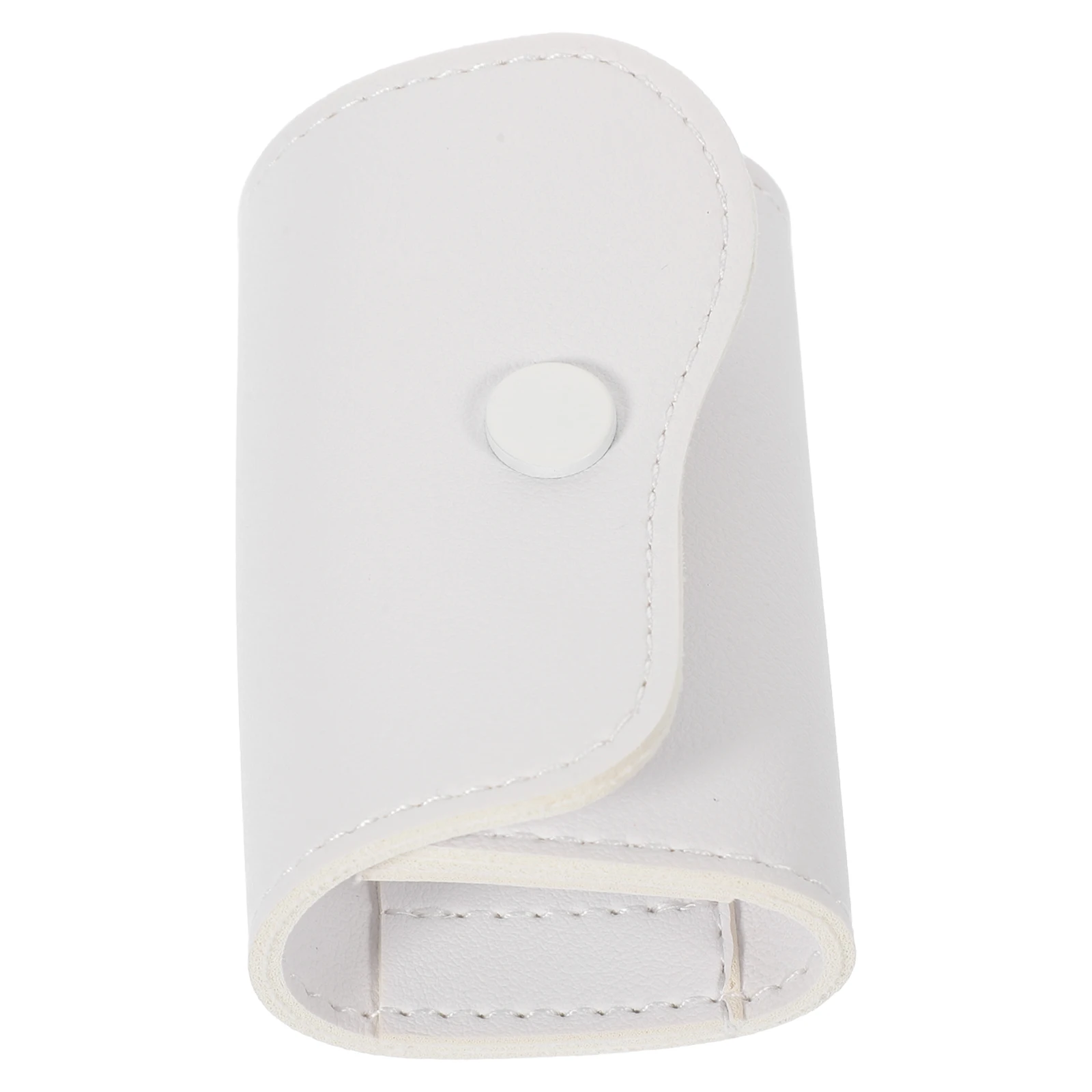 

16 Holes Drill Bits Holder White Compact Durable Material Nail Drill Bit Holder Storage Organizer For Home Salons Nail Tools