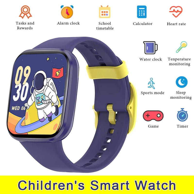 

Смарт-часы, детские спортивные часы, трекер активности, мониторинг упражнений, мониторинг сна, монитор температуры тела, шагомер