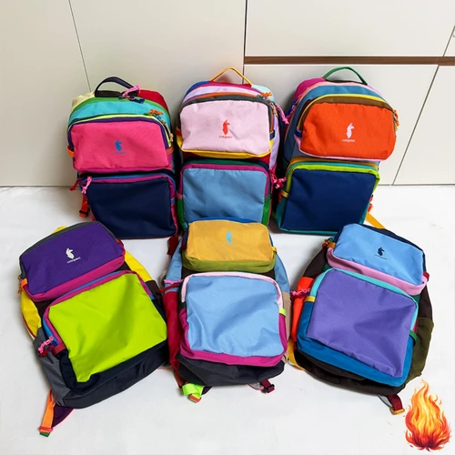 Imagen 1 del producto Mochilas informales de Alpaca para hombre y mujer, bolsas impermeables para senderismo, deportes, viajes al aire libre y Robot, novedad de 2025