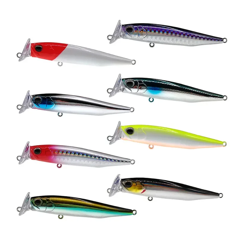 Mavllos Popper Fishing Bait Lure 8g 12g 16g 20g Suitable for All Water Layer Minnow Fishing Lure Pike Bass Fish Tackle