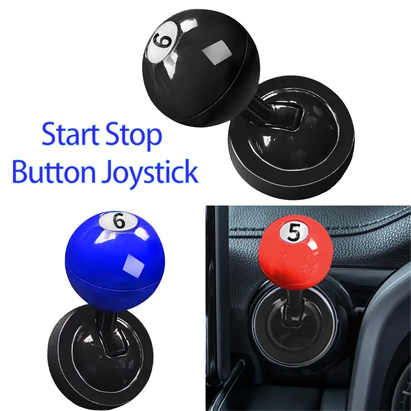 Car Start Lever for Engine Start Stop Button Joystick Engine Start Stop Button Automotive Pushbutton Switches