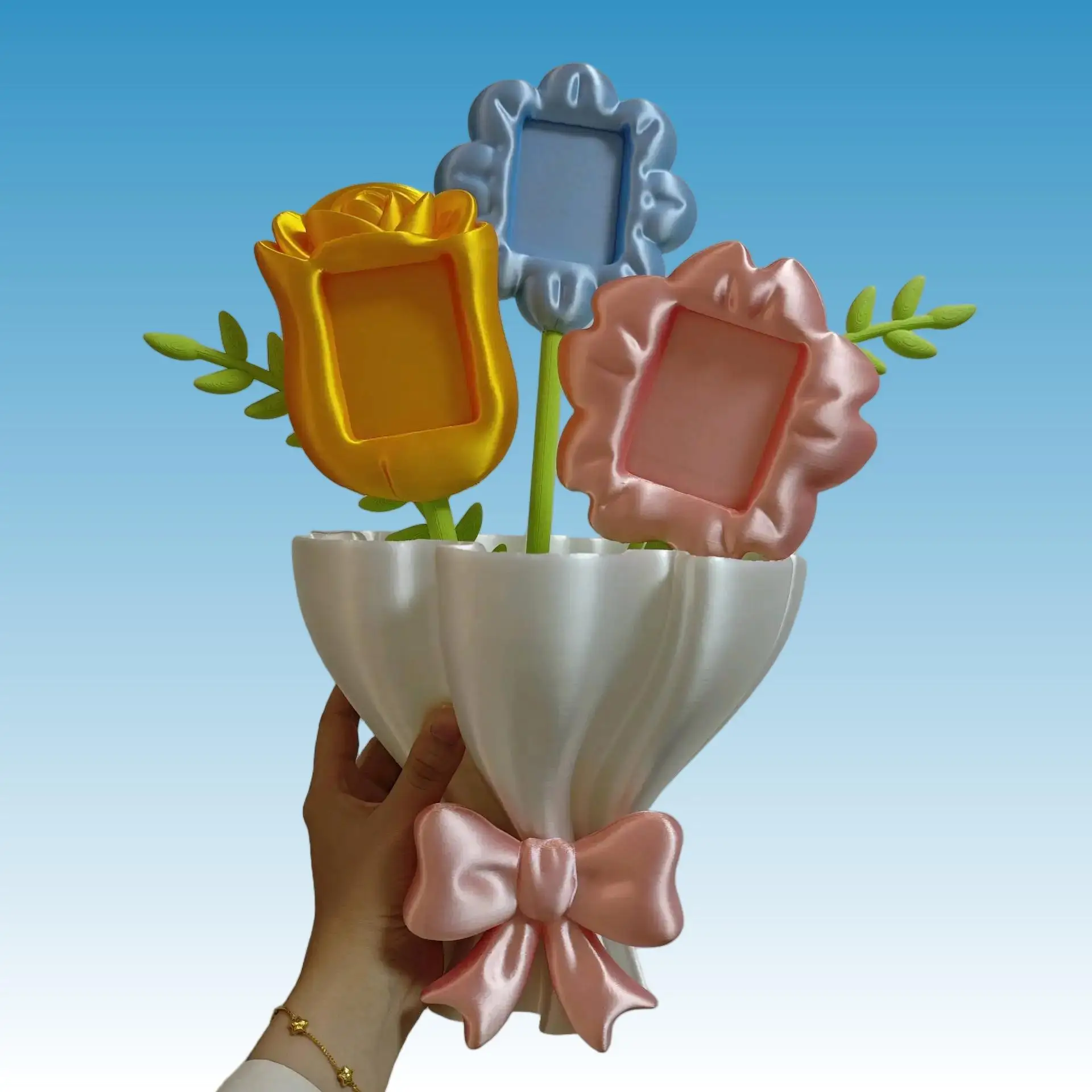 

Фоторамка-букет (для хранения/декора/держателя для ручек) для Instax Mini