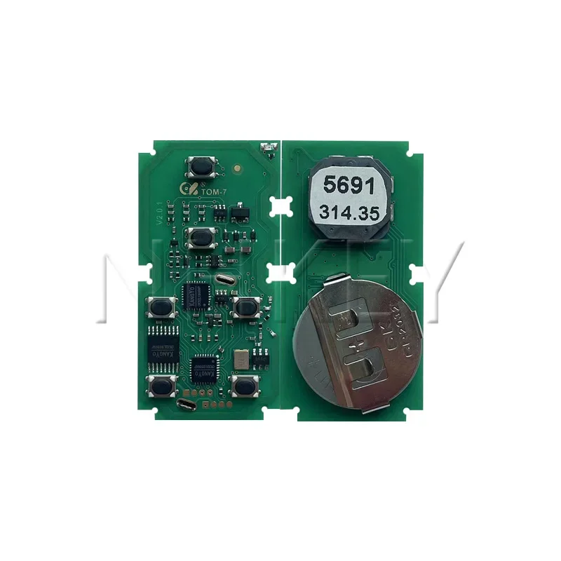 NH KEY FCC ID: HYQ14ADR llave remota inteligente de 6 botones Fob 314,3 MHz ID74 Chip para Toyota Sienna 2011 año-2019 año