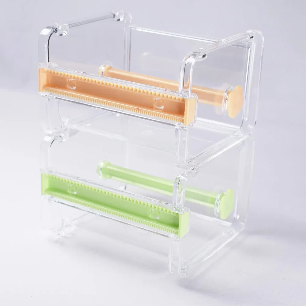 All-in-One Masking Tape Cutter & Storage Organizer | Office Tape Dispenser Desk Accessory | Stationery Supplies for Office/Home - view 6