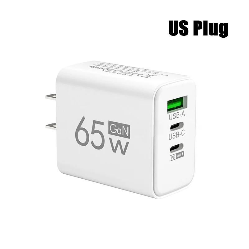 GaN Snel opladen USB Type C oplader PD 3.0 Snel opladen muur voor telefoonadapter voor iPhone 15 Xiaomi Huawei Samsung Oneplus