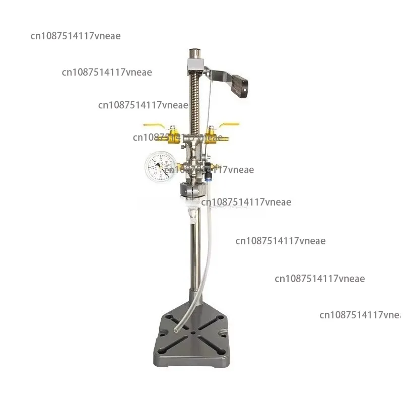 Homebrew Beer Pressure Filler Defoaming Bottling Equipment PET Glass Bottle Manual Filling