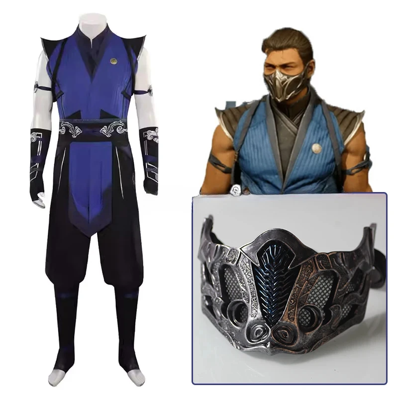 

Костюм для косплея Sub-Zero, Униформа, игровой костюм Mortal Kombat, ролевая маска, наряды, костюм на Хэллоуин, карнавал для мужчин