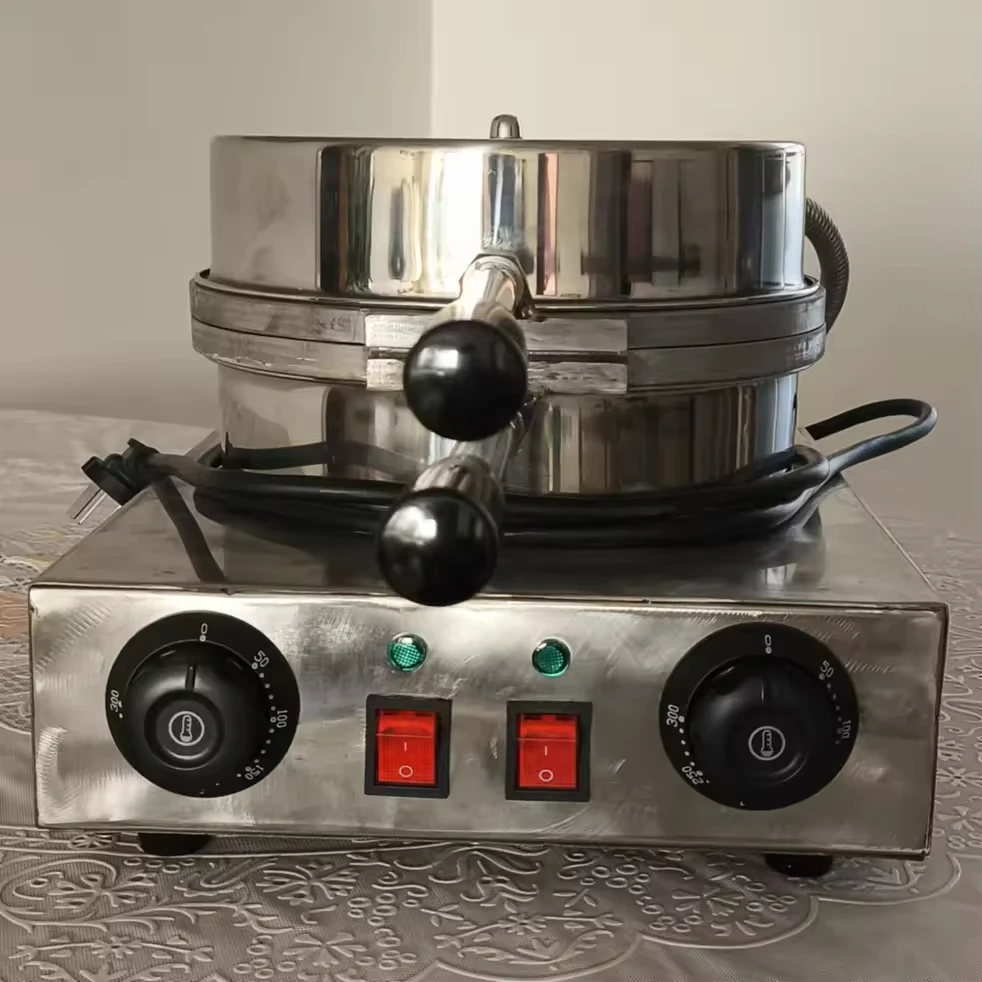 2.6KW Semi-automatic Motor Holy Communion Bread Baking Machine 220V Grain Processing Machinery