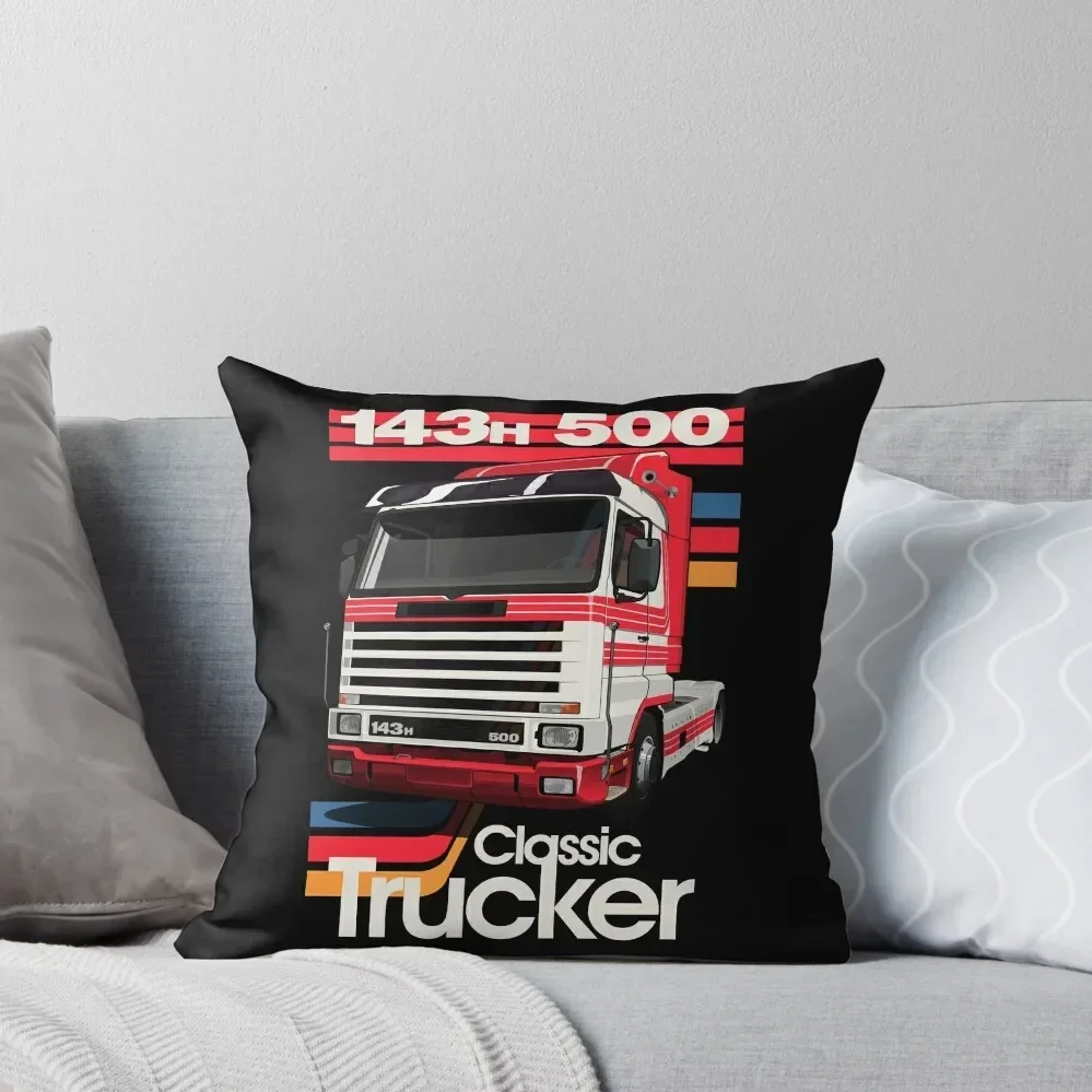 143H 500 Classic Truck by petrothings Throw Pillow Marble Cushion Cover Sofa Cushions Cover covers for pillows pillow