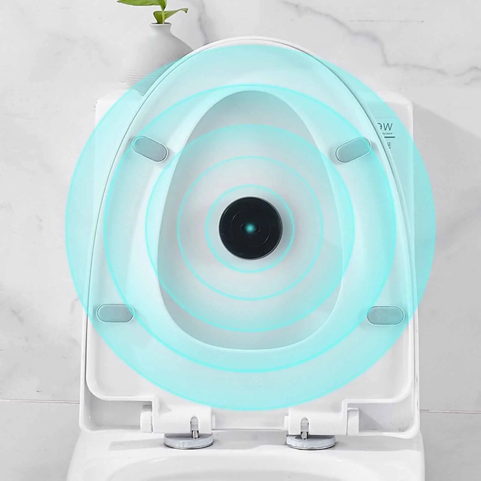 

Touchless Motion Toilet Flusher Kit Waterproof ABS Electric Valve Complete Bathroom Toilet Tank Upgrade for Home Use
