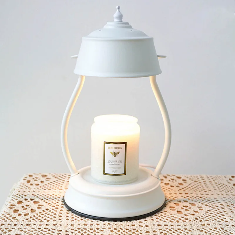 Melting Wax Lamp Aromatherapy Melting Warm Candle Lamp Light Bulbs Adjustable Temperature Dimming Candle Light Nordic Gift