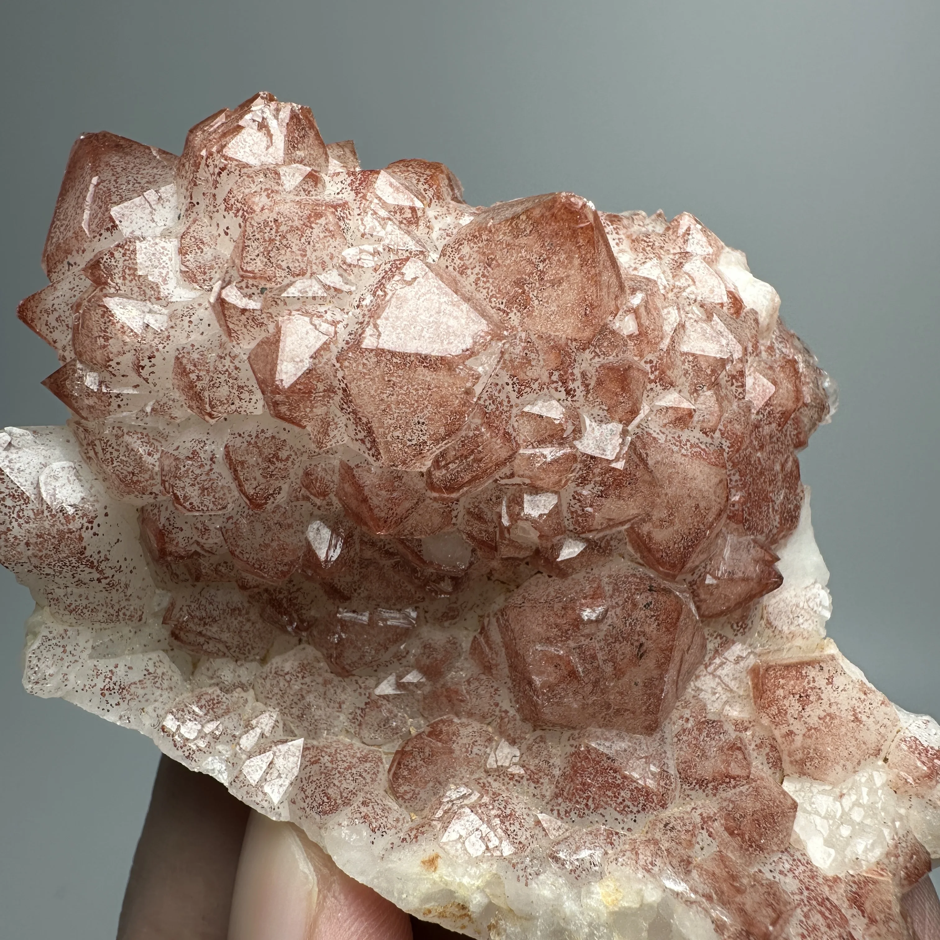 Natural The Red crystal Tower Stone Druzy Wand Point Meditation Spiritual Healing Crystals Feng Shui Room Decortion