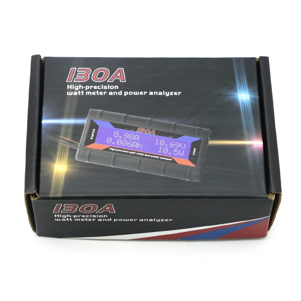 RC 100A 130A 150A 200A Hoge Precisie Watt Meter en Power Analyzer w/Achtergrondverlichting LCD Voor RC Model
