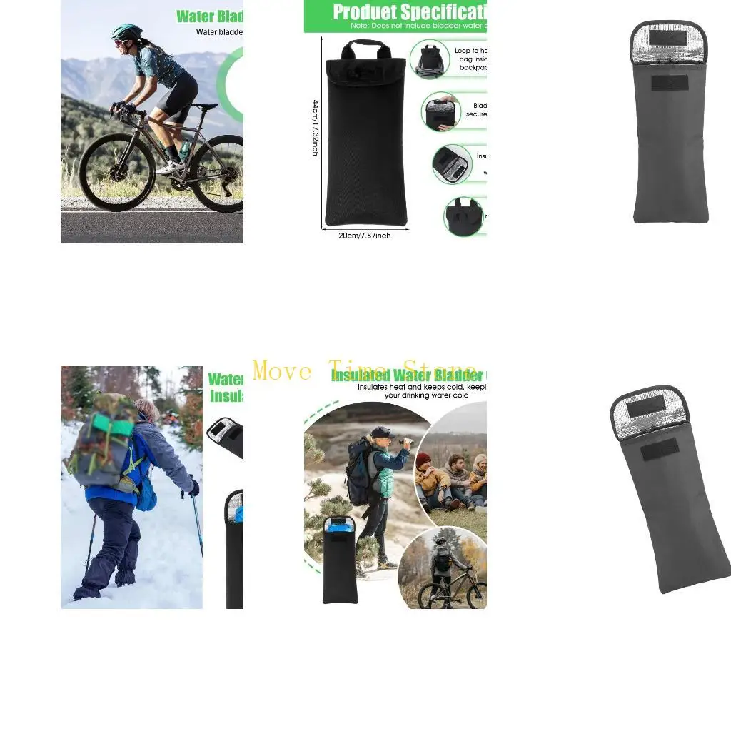 

92ME Insulated Water Bladder Cover 3L Outdoor Hiking Water Bladder Bag Enduring
