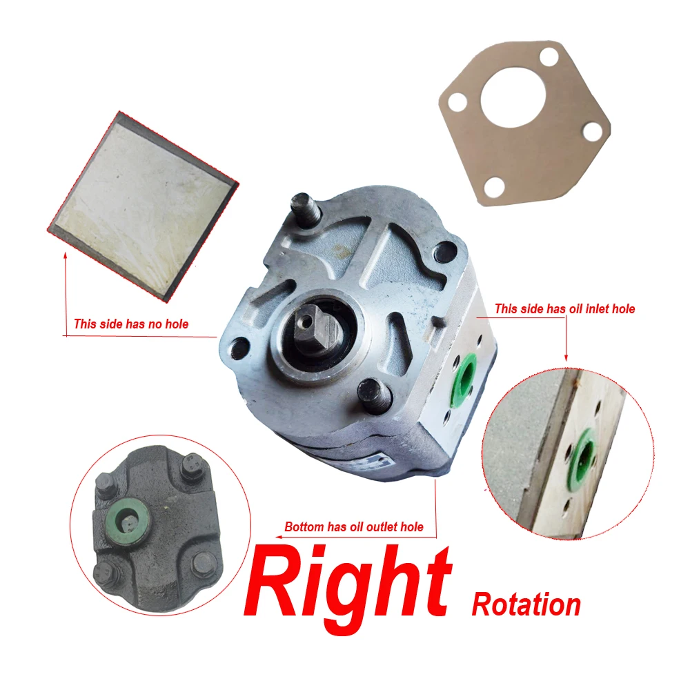 Шестеренный насос CBN-E310 для трактора Shandong Weituo TY244 /TY254C с двигателем Jiangdong TY295IT