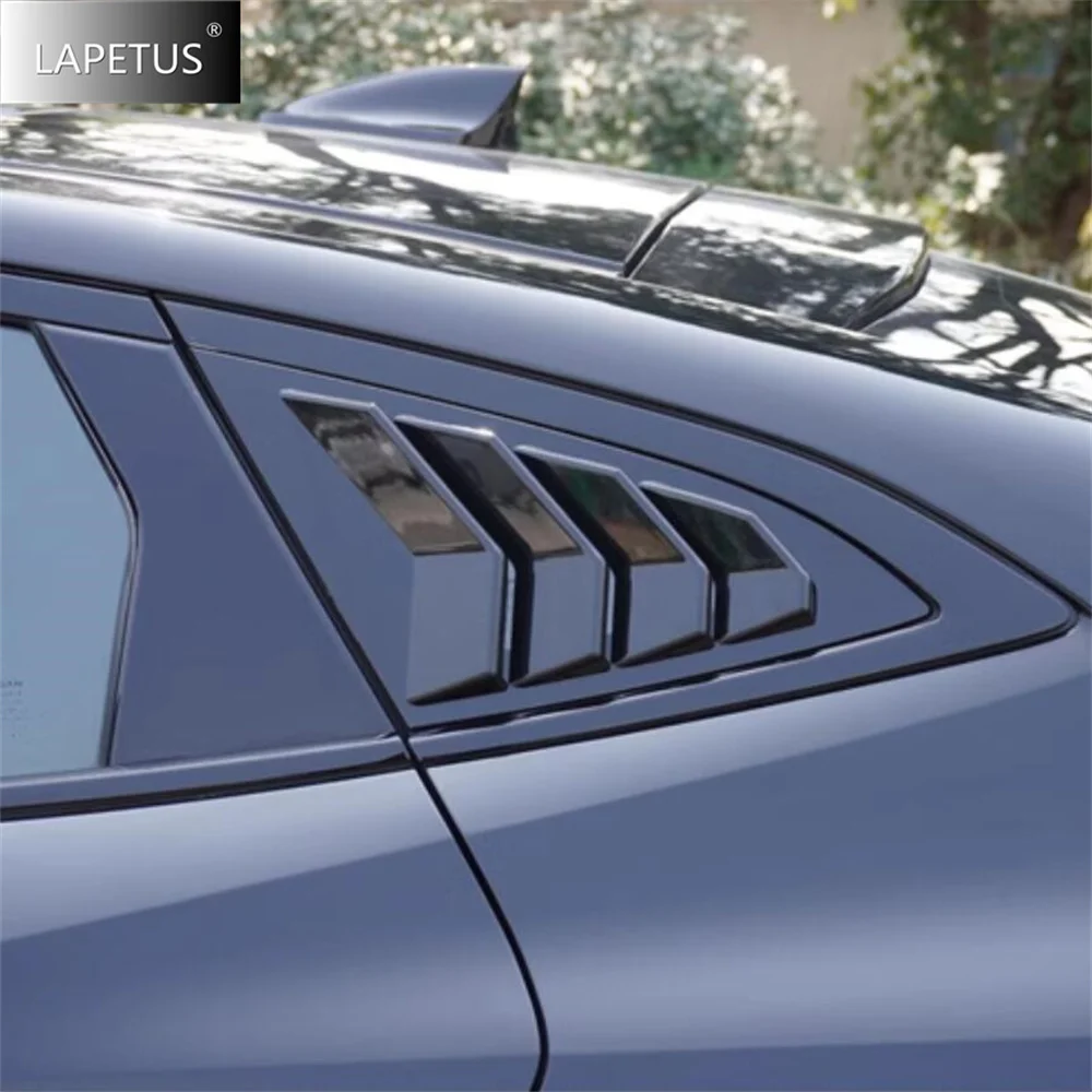 

Car Side Rear Window Scoop Louver Shutter Vent Cover Trim Accessories For CHANGAN UNI-V UNIV 2022 2023 2024 Black / Carbon Fiber